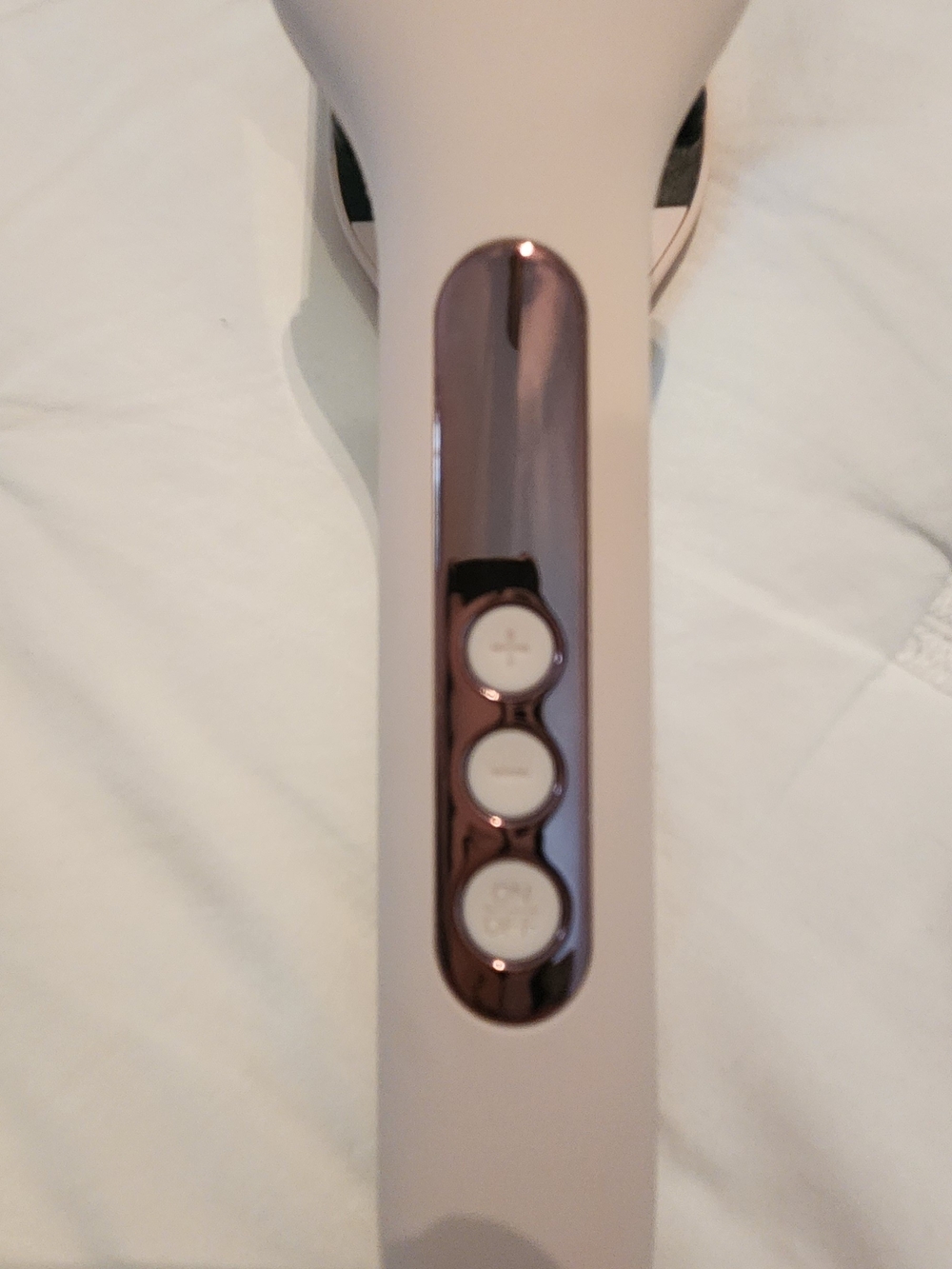 l'ange Triple Barrel Waver - Blush Pink with Rose Gold - Picture 4 of 4